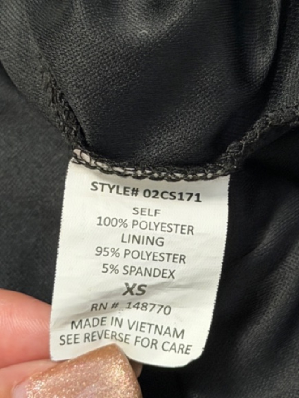 Sienna Sky Black and White Mini Ruffle Skirt - Picture 4 of 4